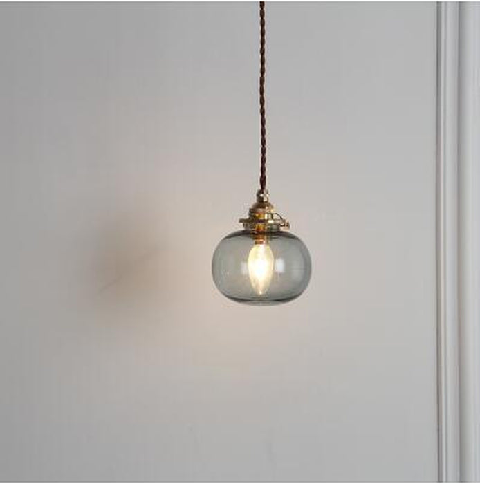 Lampe suspendue vintage en cuivre au style nordique N READY-DWHOME