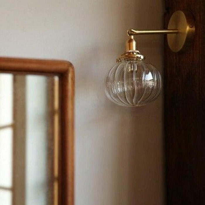 Lampe murale style japonais à fleurs - DWHOME
