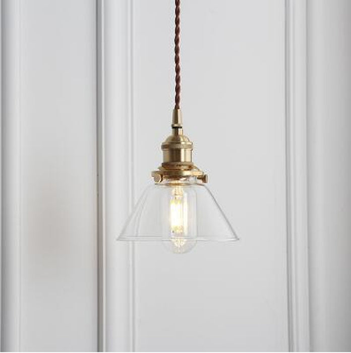 Luminaire suspendu vintage en cuivre de style nordique N READY-DWHOME