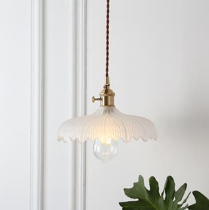 Lampe pendante vintage en cuivre style nordique N READY-DWHOME