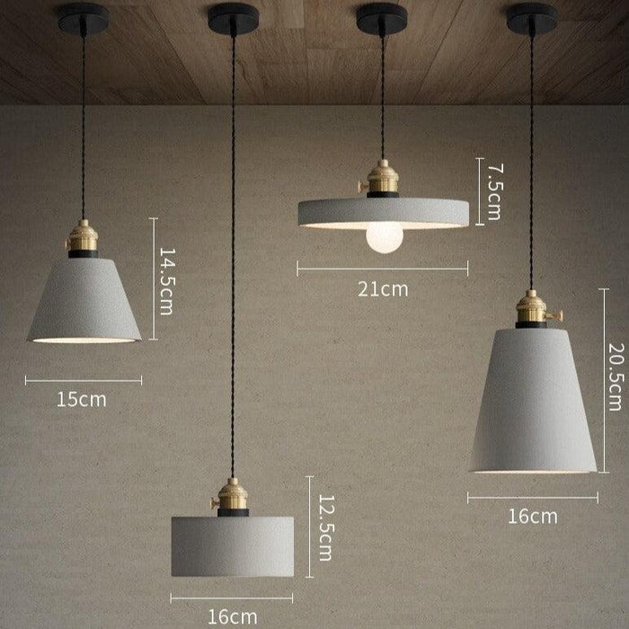 Vintage Style Cemented Pendant Light - DWHOME