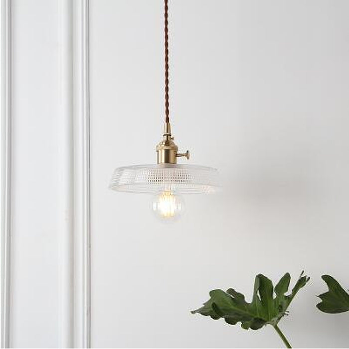 Lampe suspendue vintage en cuivre Style nordique N READY-DWHOME