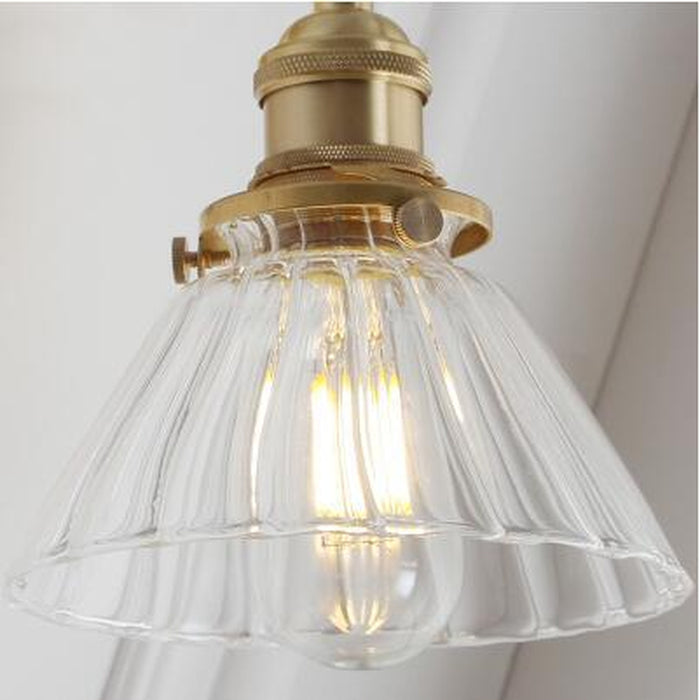 Lampe suspendue vintage en cuivre style nordique N READY-DWHOME