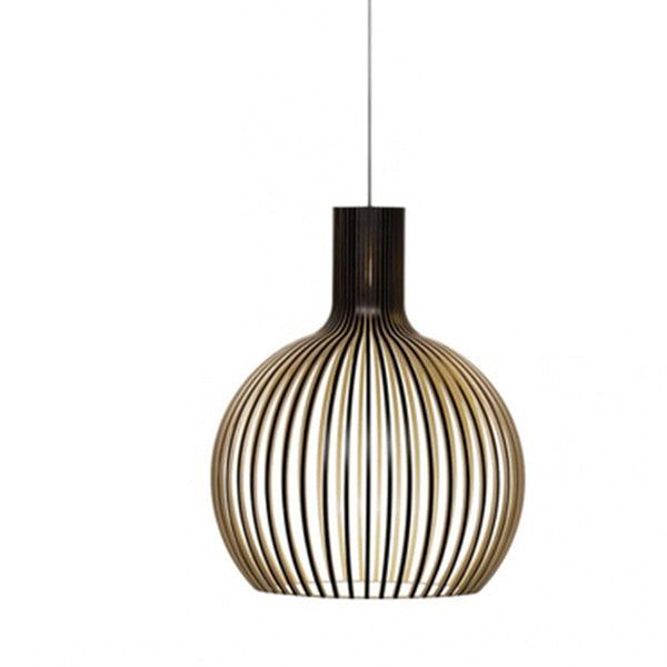 Wooden Birdcage Pendant Lamp - DWHOME