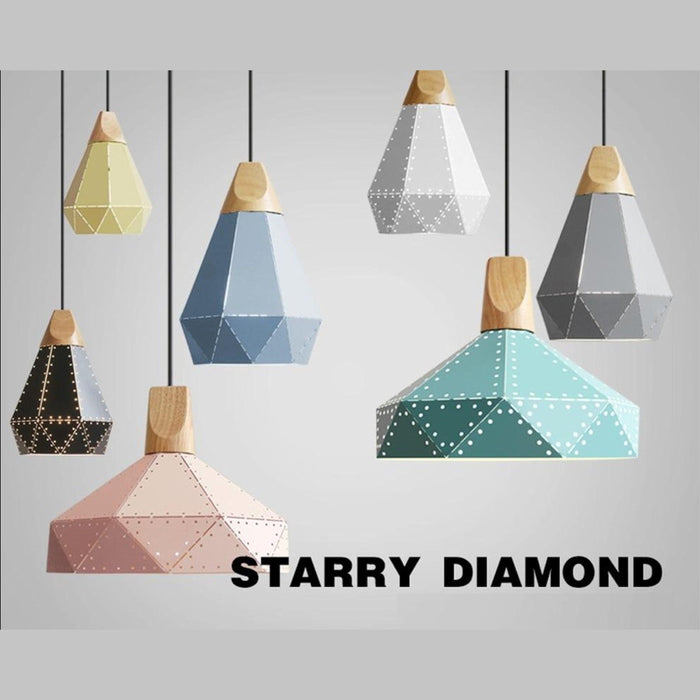 Modern Style Gemstone Pendant Light N READY - DWHOME
