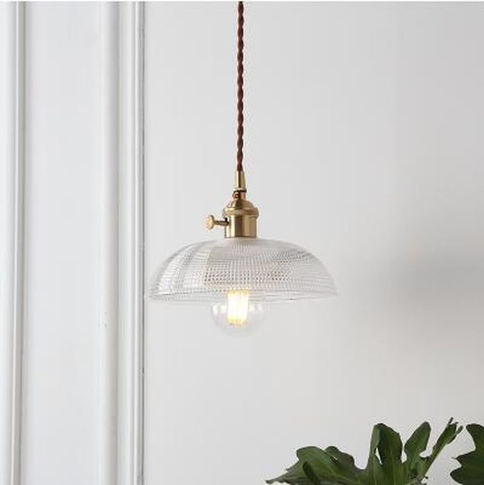 Luminaire suspendu vintage en cuivre au style nordique N READY-DWHOME