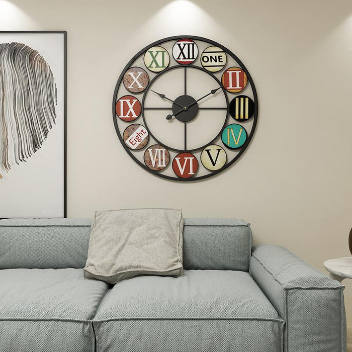 Vintage Circles Wall Clock - DWHOME