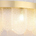 Chandelier à éclats ovales style moderne-DWHOME