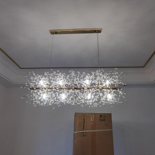 Modern Style Frosted Flower Chandelier-DWHOME