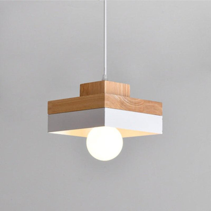 Modern Style Wooden Acorn Chandelier-DWHOME