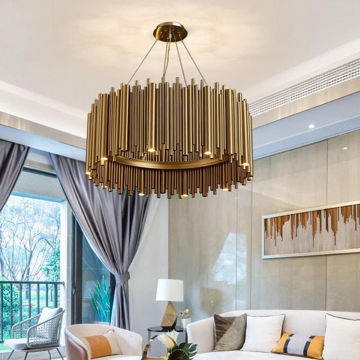 Modern Style Stainless Steel LED Chandelier - DWHOME