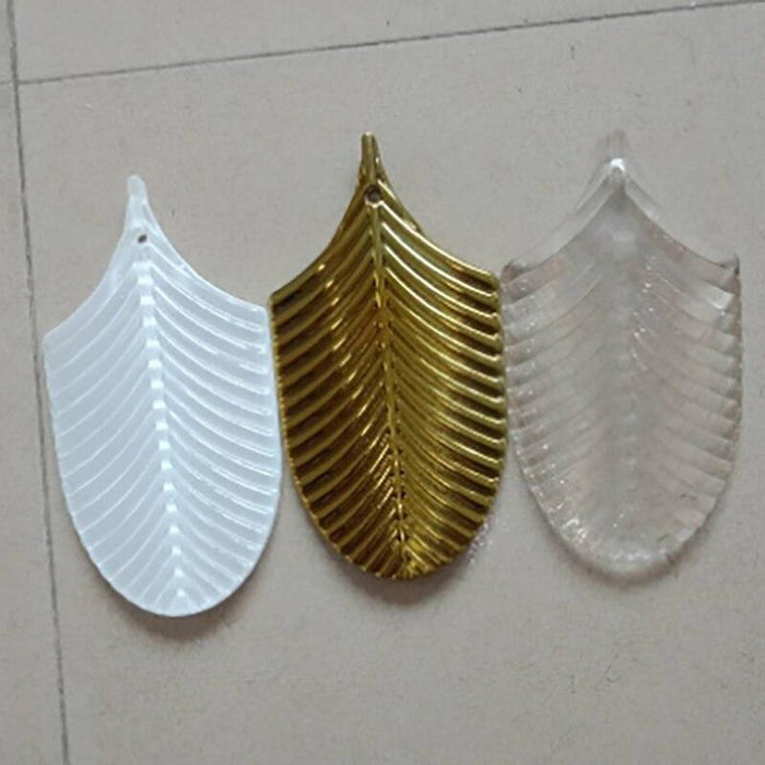 Postmodern Luxury Golden Feathers Chandelier - DWHOME