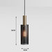 Nordic Style Cylinder Pendant Light - DWHOME