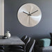 Polished Metal Wall Clock - DWHOME
