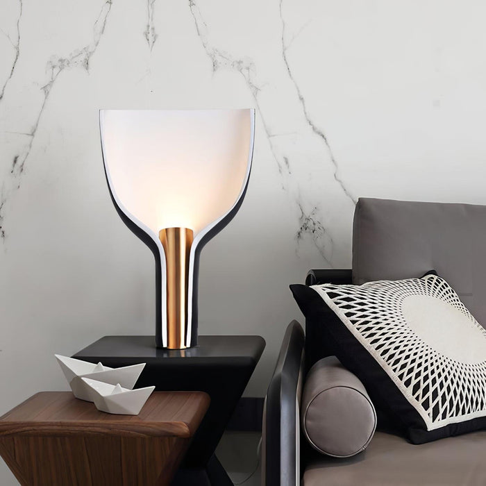 Half-Funnel Table Light-DWHOME