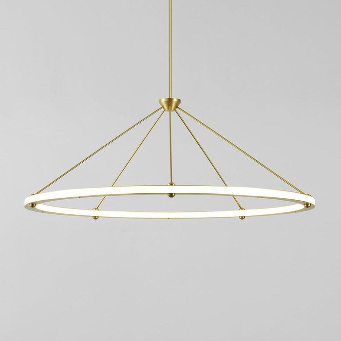 Cascading Ring Circle Pendant Lamp-DWHOME