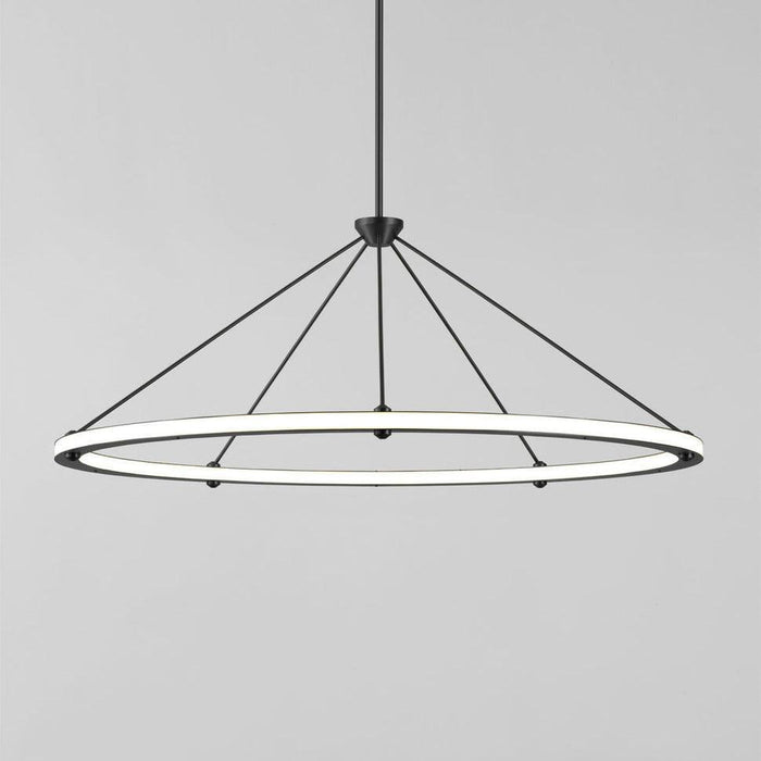 Cascading Ring Circle Pendant Lamp-DWHOME