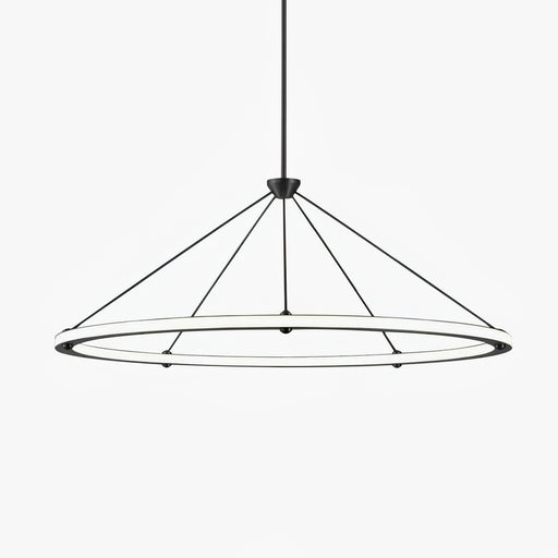 Cascading Ring Circle Pendant Lamp-DWHOME