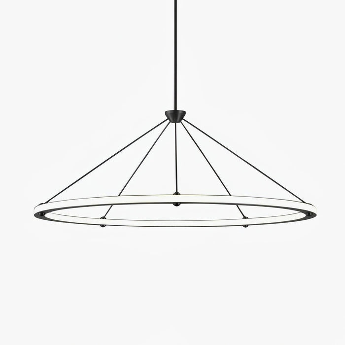 Cascading Ring Circle Pendant Lamp-DWHOME