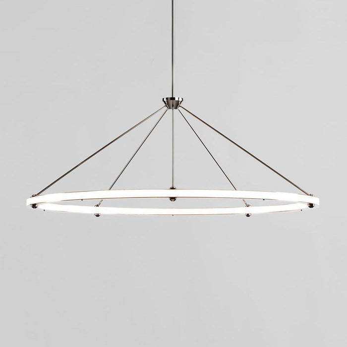 Cascading Ring Circle Pendant Lamp-DWHOME