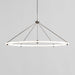 Cascading Ring Circle Pendant Lamp-DWHOME