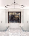 Cascading Ring Circle Pendant Lamp-DWHOME
