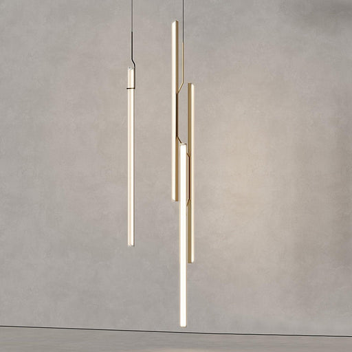 Halo Jewel Straight Pendant Light-DWHOME