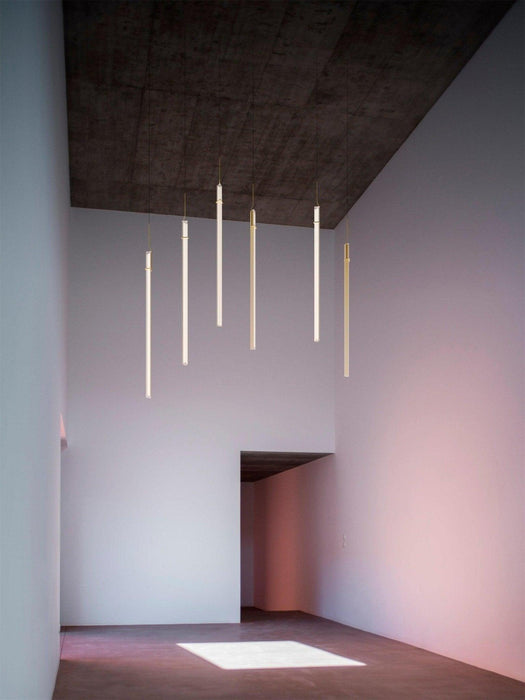 Halo Jewel Straight Pendant Light-DWHOME