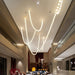 Halti Necklace Acrylic Chandelier - Vakkerlight
