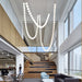 Halti Necklace Acrylic Chandelier - Vakkerlight
