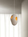 Hand-Built White Pendant Lamp-DWHOME