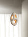 Hand-Built White Pendant Lamp-DWHOME
