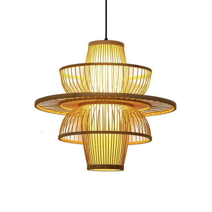 Handmade Sigyn Bamboo Pendant Lamp-DWHOME