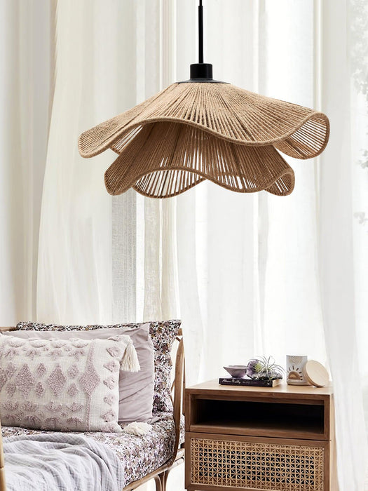Handmade Straw Hat Pendant Lamp-DWHOME
