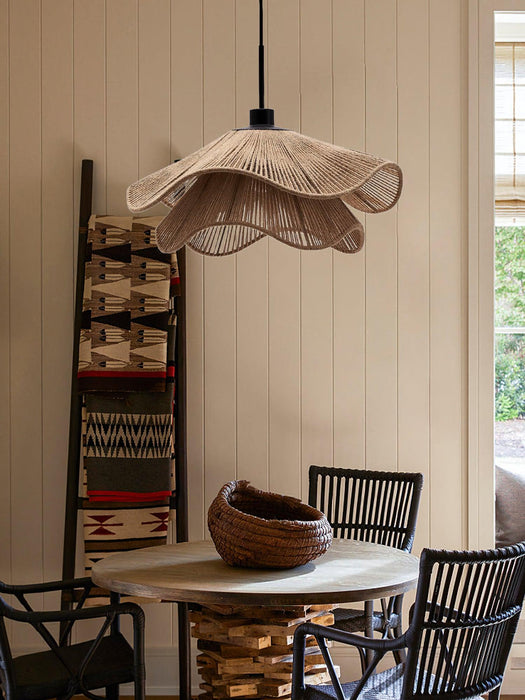 Handmade Straw Hat Pendant Lamp-DWHOME