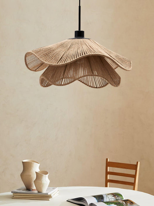Handmade Straw Hat Pendant Lamp-DWHOME