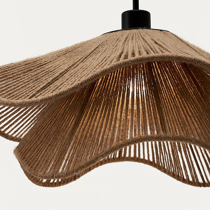 Handmade Straw Hat Pendant Lamp-DWHOME