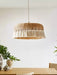 Handwoven Jute Pendant Light-DWHOME