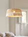 Handwoven Jute Pendant Light-DWHOME