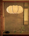 Oblate Silk Pendant Lamp-DWHOME