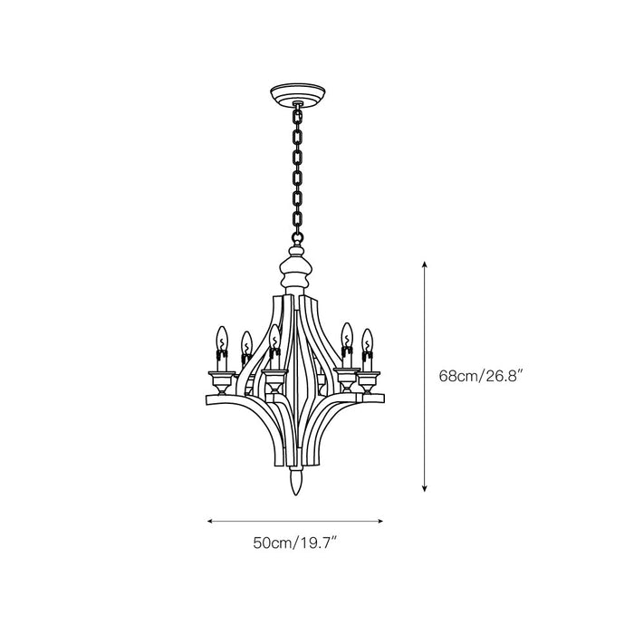 Harper Chandelier-DWHOME