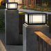 Harrison Solar Cube Outdoor Lamp-DWHOME
