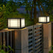 Harrison Solar Cube Outdoor Lamp-DWHOME