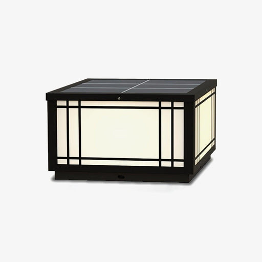 Harrison Solar Cube Outdoor Lamp-DWHOME