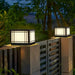 Harrison Solar Cube Outdoor Lamp-DWHOME