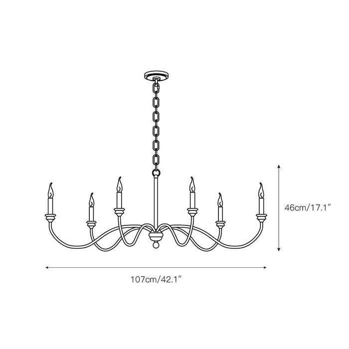 Hartsville Chandelier-DWHOME