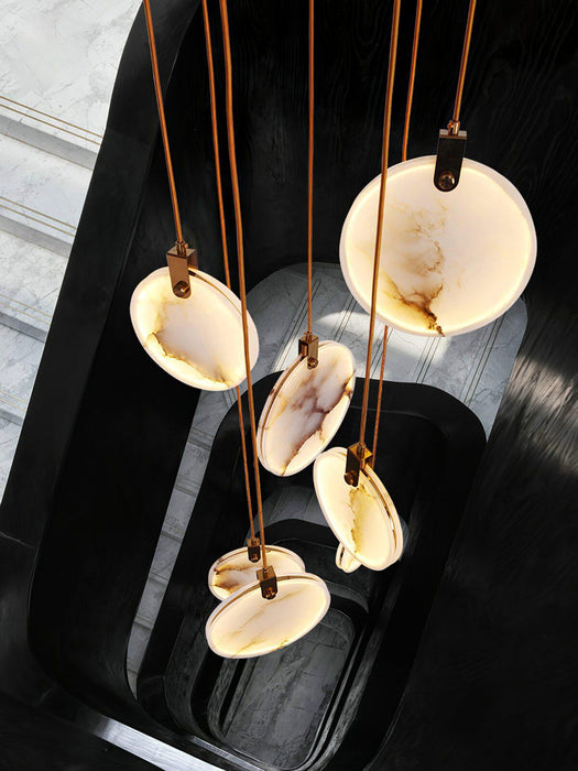 Harvest Alabaster Pendant Lamp-DWHOME