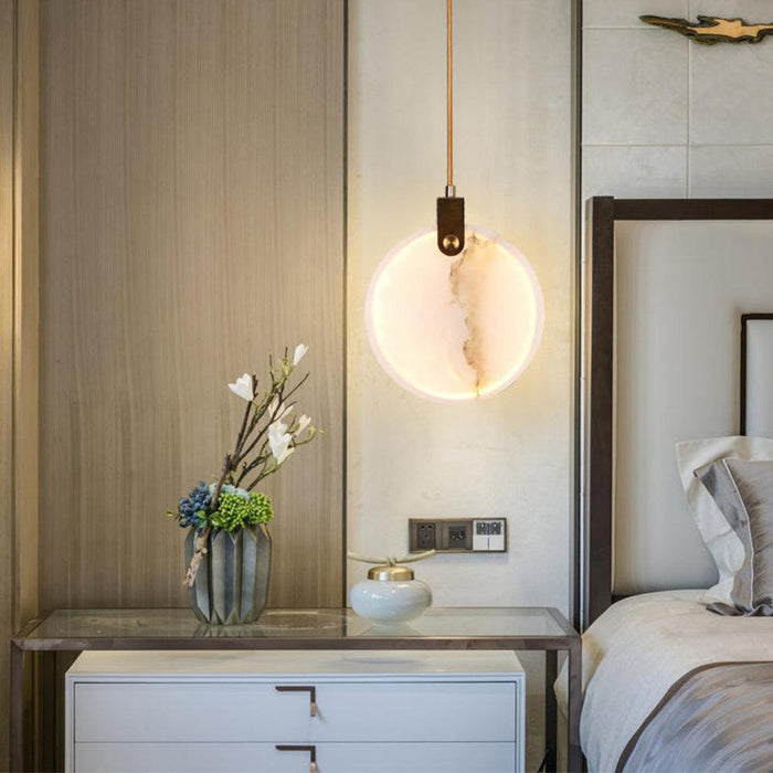 Harvest Alabaster Pendant Lamp-DWHOME