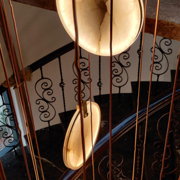 Harvest Alabaster Pendant Lamp-DWHOME