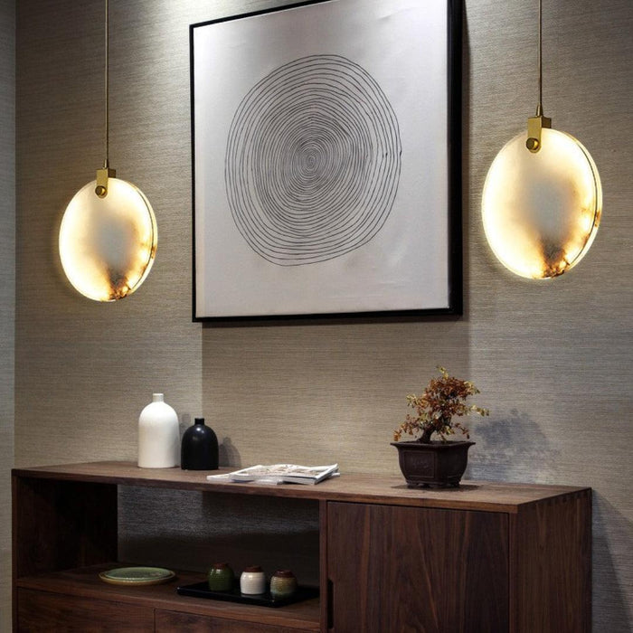 Harvest Alabaster Pendant Lamp-DWHOME